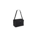 Variante Noir - Sac isotherme personnalisable 6 canettes en R-PET 600D avec logo - 5 L