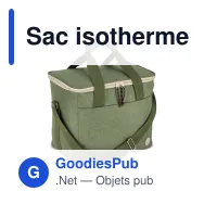 Sac isotherme personnalisable 20 litres en R-PET avec logo - Sagaform City - Miniature 2
