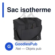 Sac isotherme personnalisable 20 litres en R-PET avec logo - Sagaform City - Miniature 3