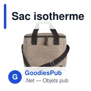 Sac isotherme personnalisable 20 litres en R-PET avec logo - Sagaform City - Miniature 4
