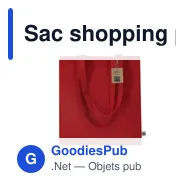 Sac shopping personnalisable Jamal Fairtrade avec logo - Miniature 10