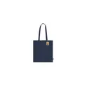 Variante bleu marine - Sac shopping personnalisable Jamal Fairtrade avec logo