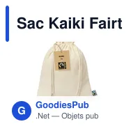 Sac Kaiki Fairtrade - Miniature 1