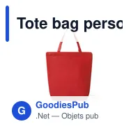 Tote bag personnalisable avec logo pour entreprises et événements - Miniature 11