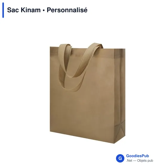 Tote bag personnalisable avec logo pour entreprises et événements - Image 1