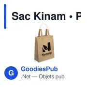 Tote bag personnalisable avec logo pour entreprises et événements - Miniature 3