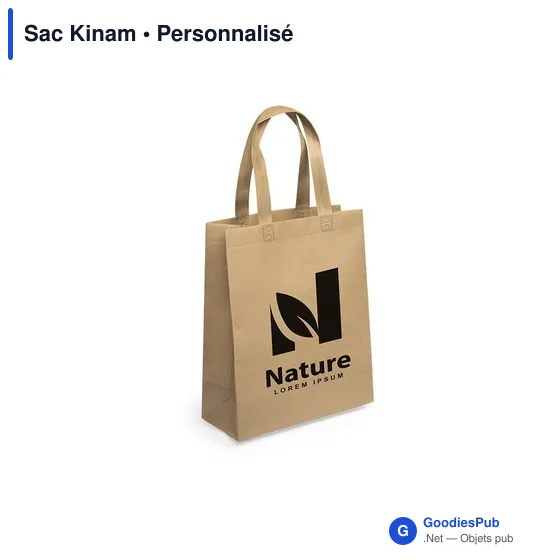 Tote bag personnalisable avec logo pour entreprises et événements - Image 3