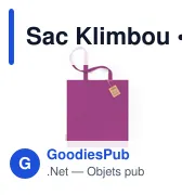 Sac Klimbou - Miniature 1