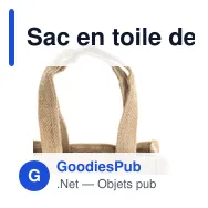 Sac en toile de jute personnalisable pour bouteilles - Sac Koopavec logo - Miniature 4