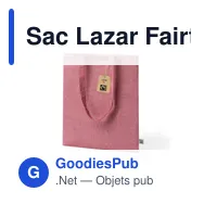 Sac Lazar Fairtrade - Miniature 3