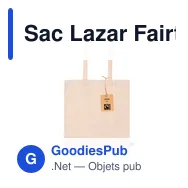 Sac Lazar Fairtrade - Miniature 7