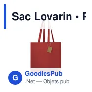 Sac Lovarin - Miniature 1