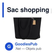 Sac shopping personnalisable Mulon avec logo - Écologique et pratique - Miniature 3