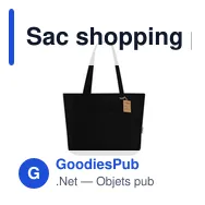 Sac shopping personnalisable Mulon avec logo - Écologique et pratique - Miniature 5