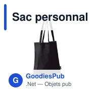 Sac personnalisable en non-tissé 75 g/m² coloré avec logo - Couleurs Classic - Miniature 2