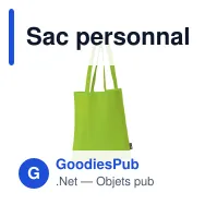 Sac personnalisable en non-tissé 75 g/m² coloré avec logo - Couleurs Classic - Miniature 5