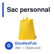 Sac personnalisable en non-tissé 75 g/m² 38 x 42 cm avec logo - Couleurs - Miniature 8