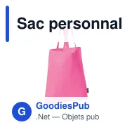 Sac personnalisable en non-tissé 75 g/m² 38 x 42 cm avec logo - Couleurs - Miniature 9