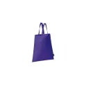 Variante Violet - Sac personnalisable en non-tissé 75 g/m² 38 x 42 cm avec logo - Couleurs
