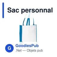 Sac personnalisable en non-tissé 75 g/m² à soufflet 38 x 9 x 42 cm avec logo - Bicolore - Miniature 12