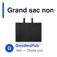 Grand sac non-tissé laminé personnalisable 105 g/m² avec logo - Coloris - Miniature 4