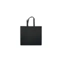 Variante Noir - Grand sac non-tissé laminé personnalisable 105 g/m² avec logo - Coloris