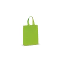 Variante Vert clair - Sac shopping personnalisable en non-tissé laminé 105 g/m² avec logo - Moyen