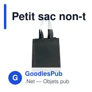 Petit sac non-tissé laminé personnalisable 105 g/m² avec logo - Coloris - Miniature 9