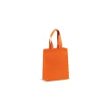 Variante Orange - Petit sac non-tissé laminé personnalisable 105 g/m² avec logo - Coloris