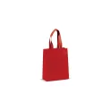 Variante Rouge - Petit sac non-tissé laminé personnalisable 105 g/m² avec logo - Coloris