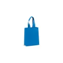 Variante Bleu - Petit sac non-tissé laminé personnalisable 105 g/m² avec logo - Coloris