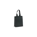 Variante Noir - Petit sac non-tissé laminé personnalisable 105 g/m² avec logo - Coloris