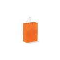 Variante Orange - Sac en papier personnalisable grand format 30 x 40 cm avec logo - Grand