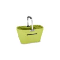 Variante Vert - Sac pique-nique personnalisable pliable en polyester avec logo - Pique-nique