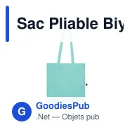 Sac Pliable Biyon - Miniature 1