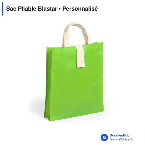 Sac pliable personnalisable Blastar avec logo - Idéal pour vos événements - Image 4