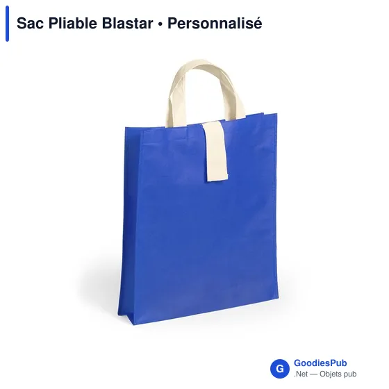 Sac pliable personnalisable Blastar avec logo - Idéal pour vos événements - Image 7