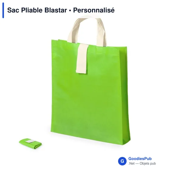 Sac pliable personnalisable Blastar avec logo - Idéal pour vos événements - Image 8