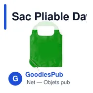Sac Pliable Dayfan - Miniature 12