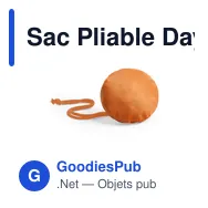 Sac Pliable Dayfan - Miniature 10