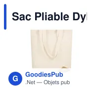 Sac Pliable Dylan - Miniature 1
