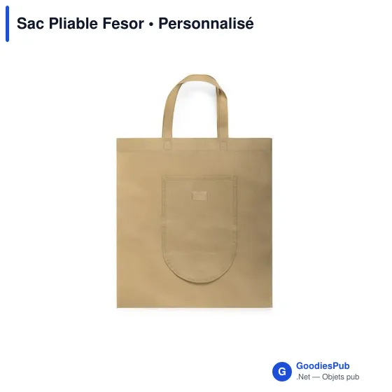 Tote bag personnalisable avec logo pour entreprises et événements - Image 2