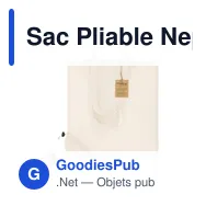Sac Pliable Nepax - Miniature 1