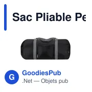 Sac Pliable Pesk - Miniature 5