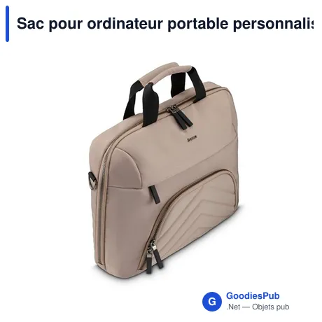Sac pour ordinateur portable personnalisable Hama Lightweight Premiumavec logo