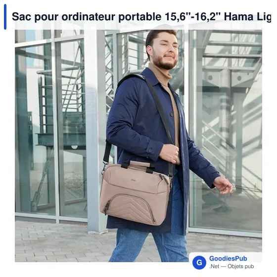 Sac pour ordinateur portable 15,6"-16,2" Hama Lightweight Premium - Image 2