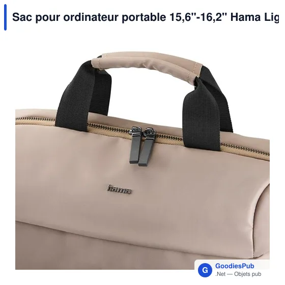 Sac pour ordinateur portable 15,6"-16,2" Hama Lightweight Premium - Image 11