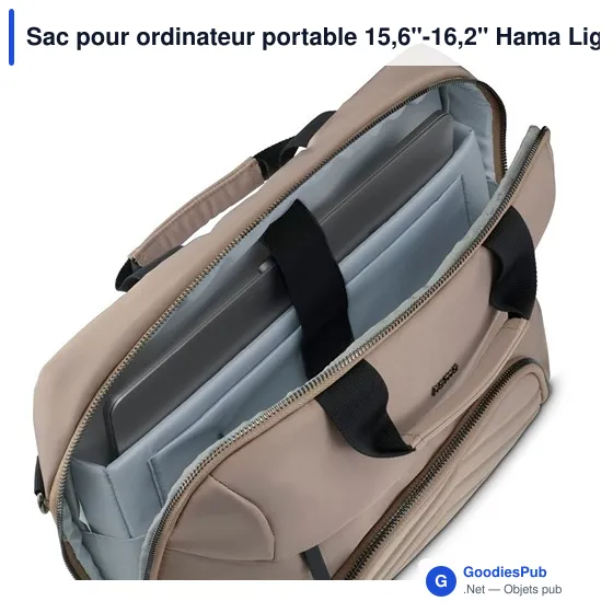 Sac pour ordinateur portable 15,6"-16,2" Hama Lightweight Premium - Image 12