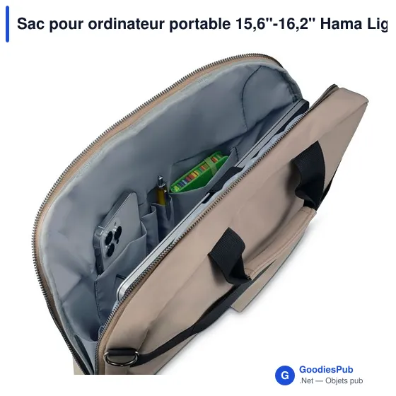 Sac pour ordinateur portable 15,6"-16,2" Hama Lightweight Premium - Image 13