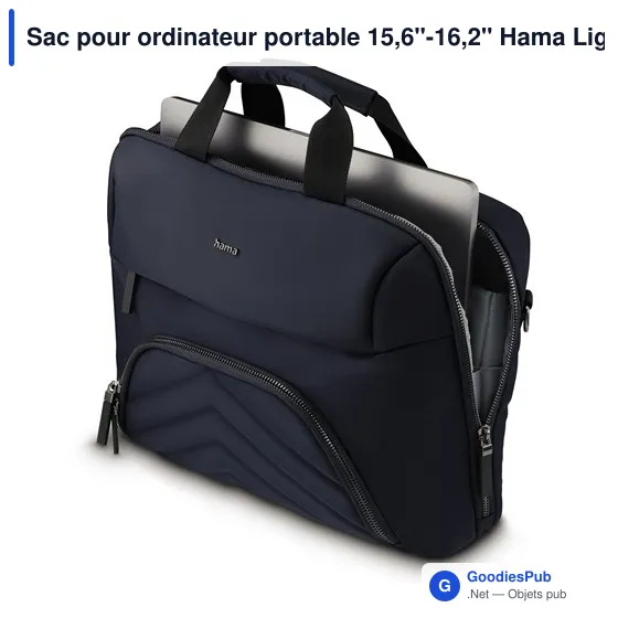 Sac pour ordinateur portable 15,6"-16,2" Hama Lightweight Premium - Image 20